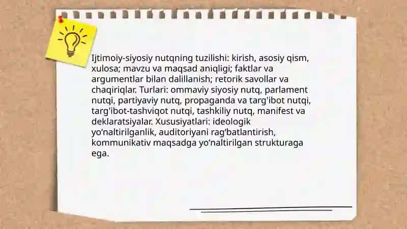 Ijtimoiy-siyosiy notiqlik 3