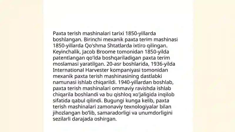 Paxta terish mashinalari 3