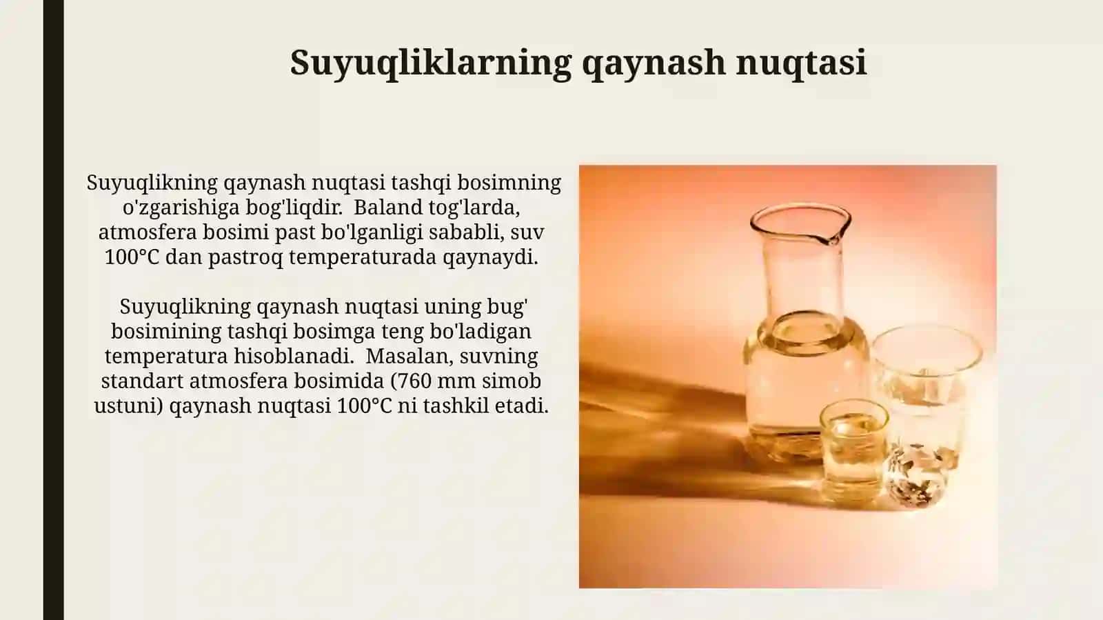 Suyuqliklarning asosiy fizik xossalari 3