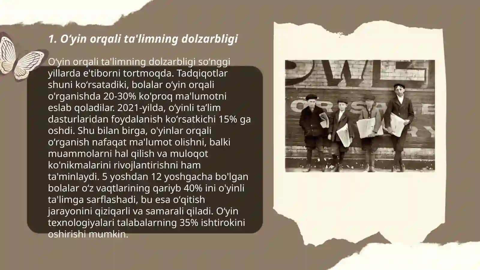 Oʻyinning rivojlanish bosqichlari 3