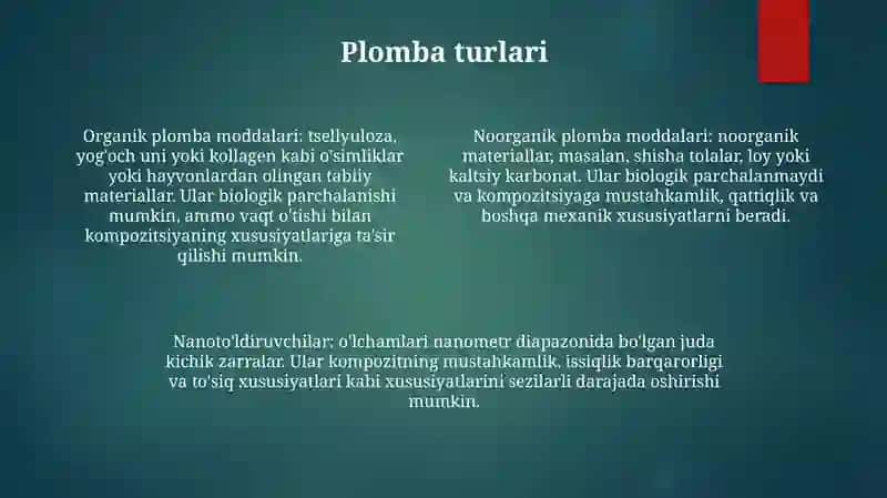 To'Ldiruvchilarning Fizik Xossalari 3