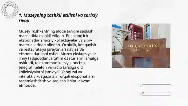 Toshkent Aloqa Tarixi Muzeyi 3