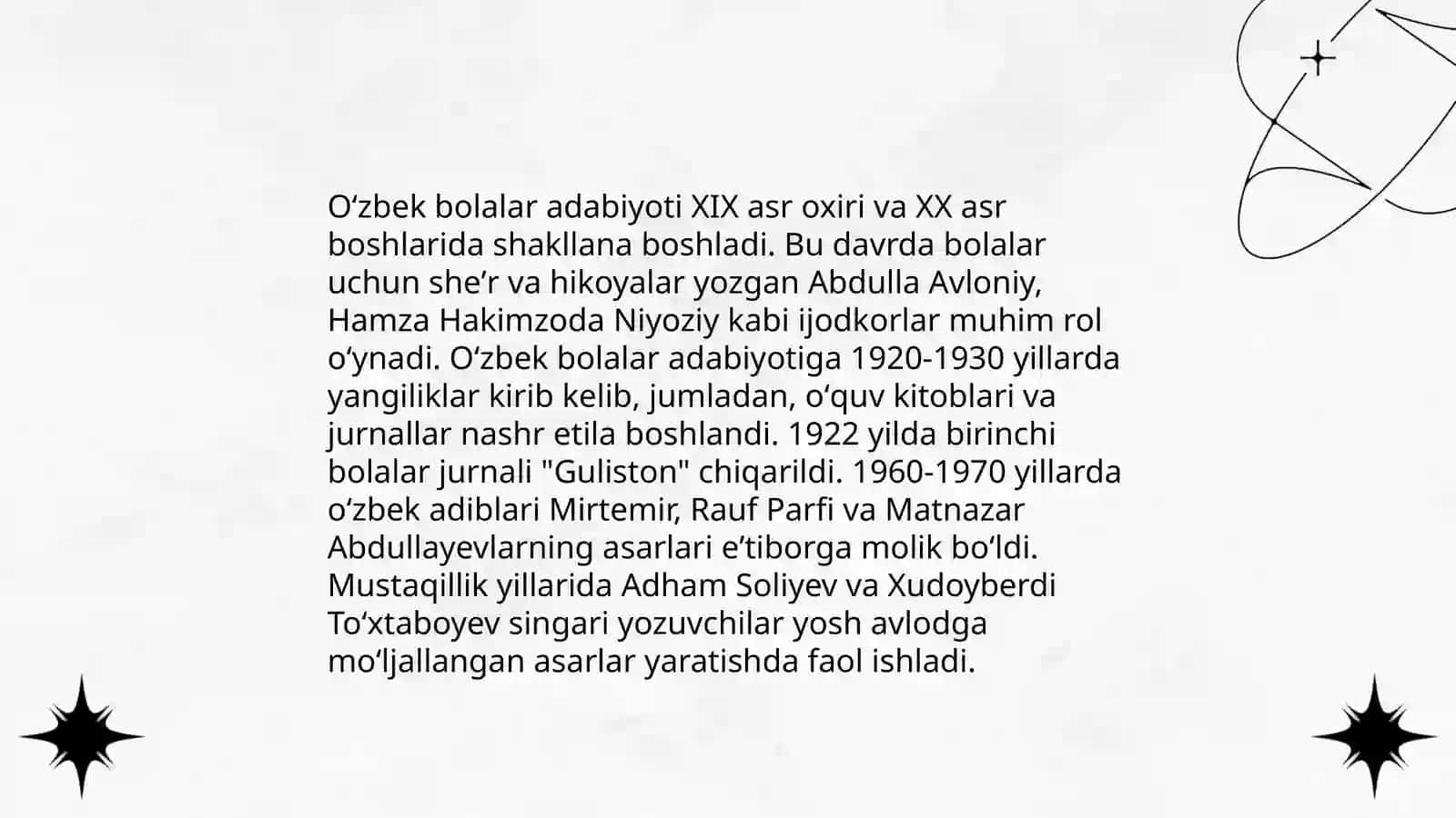 Oʻzbek bolalar kitobxonligi 3