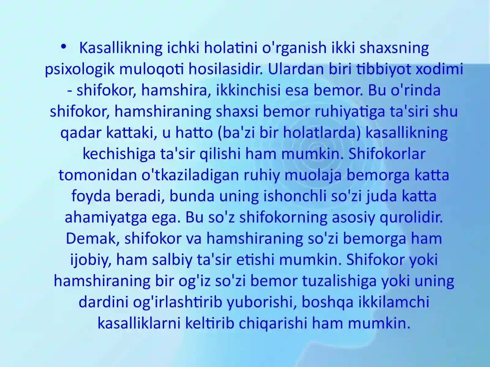 Hozirgi zamon tibbiyotida yatrogeniya muommolari 3