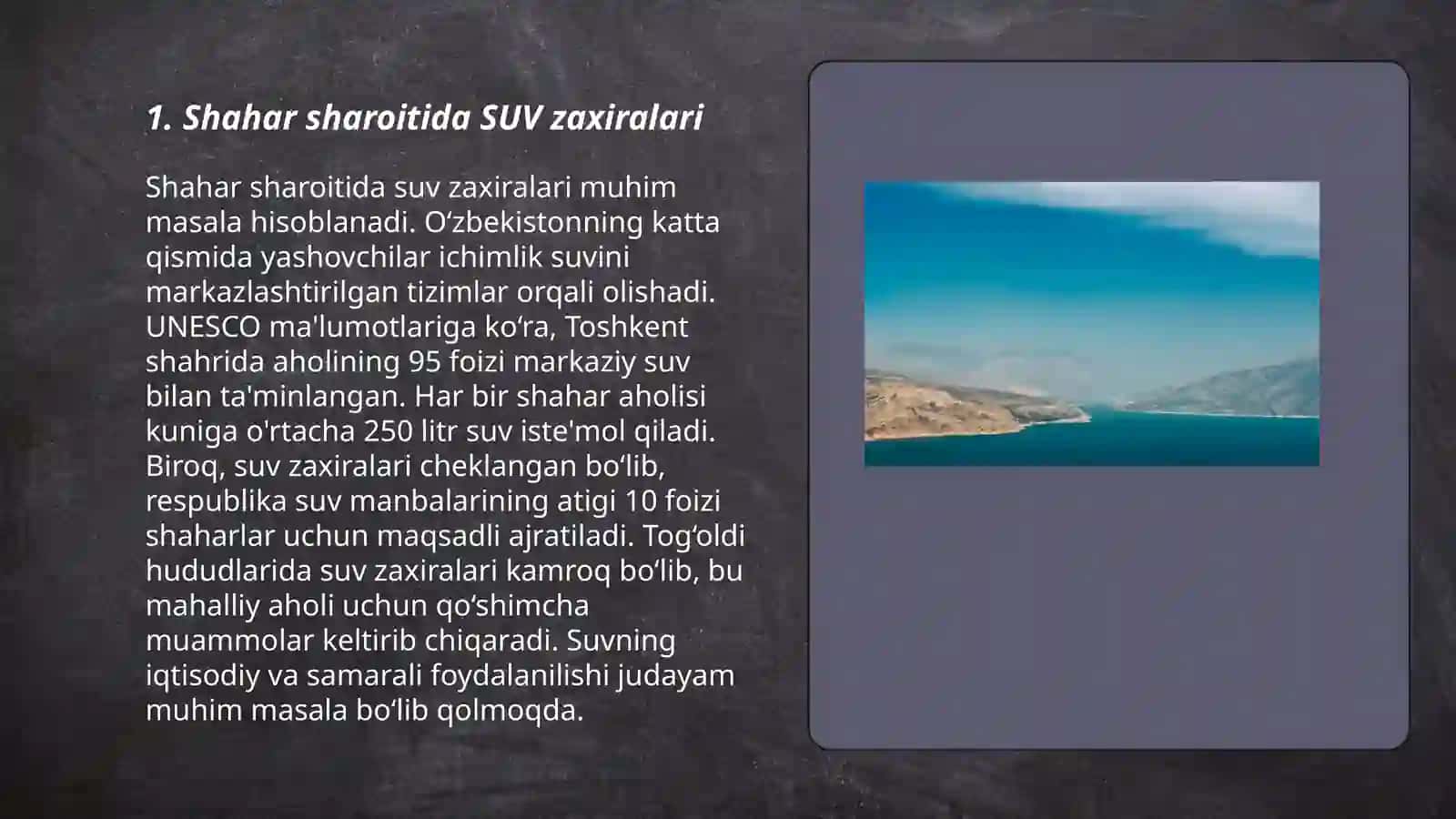 Suv zaxiralari 3