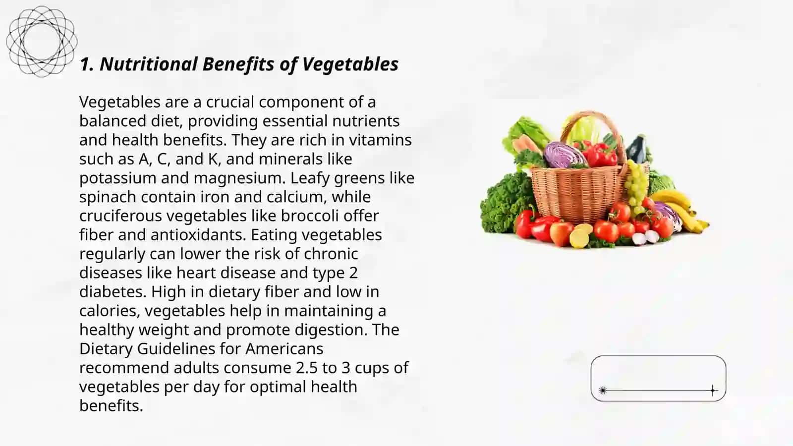 Nutritional Benefits of Vegetables 3