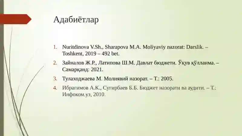 Moliyaviy nazorat 3