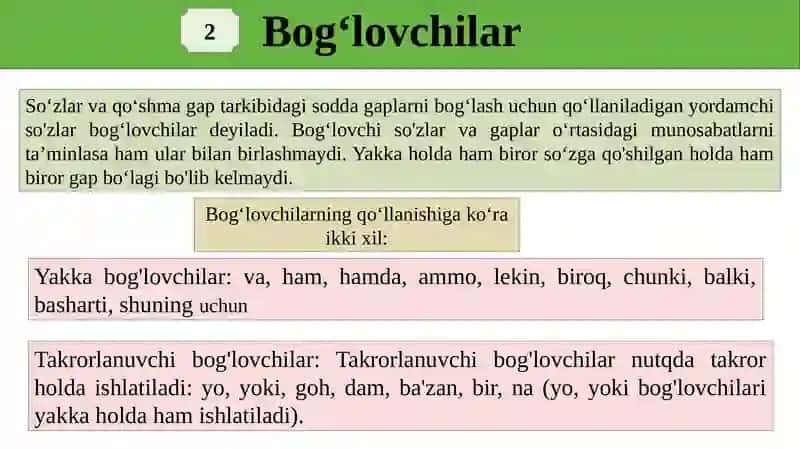 Bog‘lovchilar 3