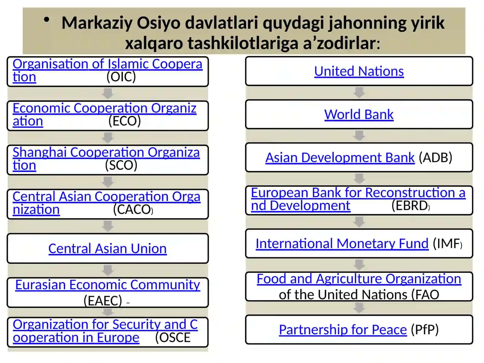 Dunyoxalqarotashkilotlari 3