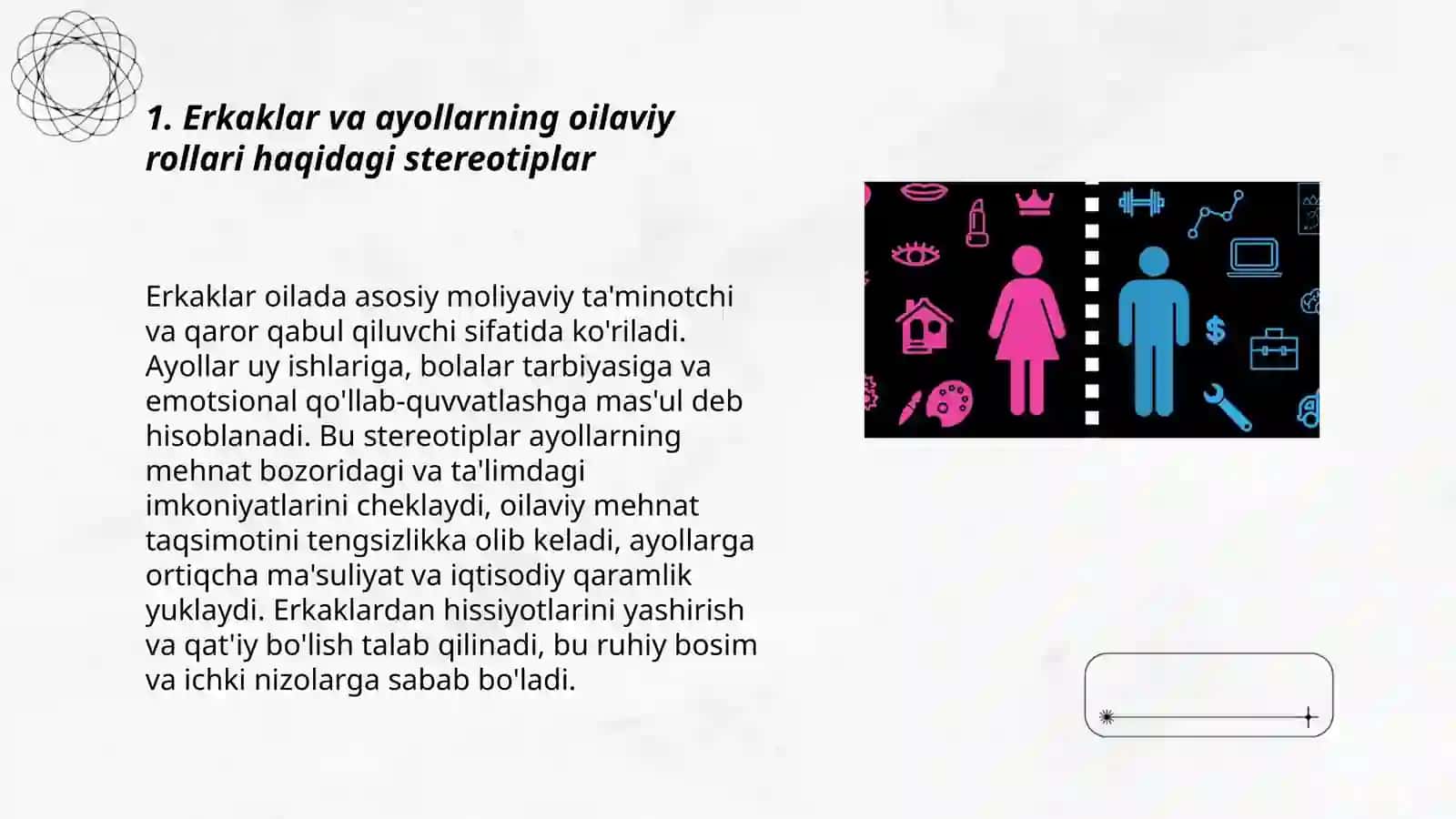 Erkaklar va ayollarning ijtimoiy stereotiplari 3