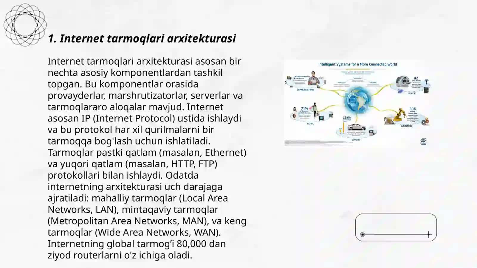 Internet tarmoqlari arxitekturasi 3