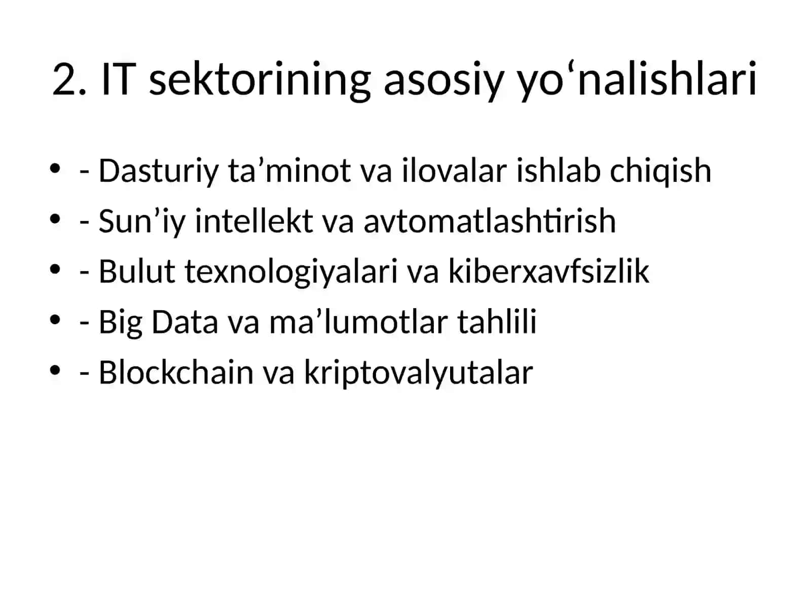 RAQAMLI IQTISODIYOTDA IT SEKTORI 3