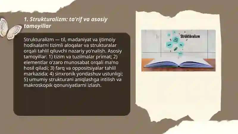 Struktualizm va unig yo'nalishi 3