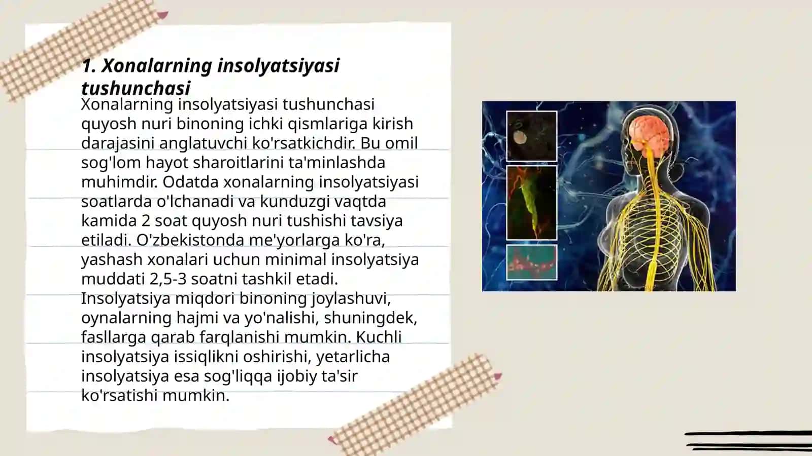 Xonalarning insolyatsiyasi 3