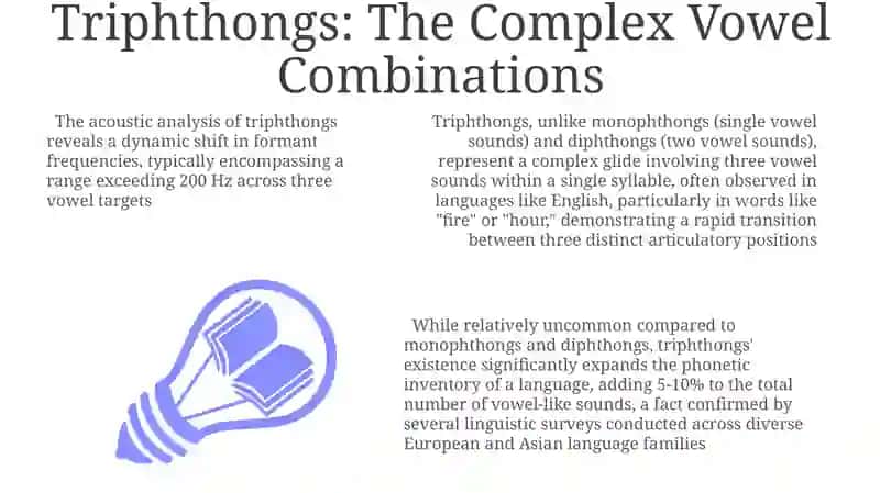 Triphthongs: The Complex Vowel Combinations 3