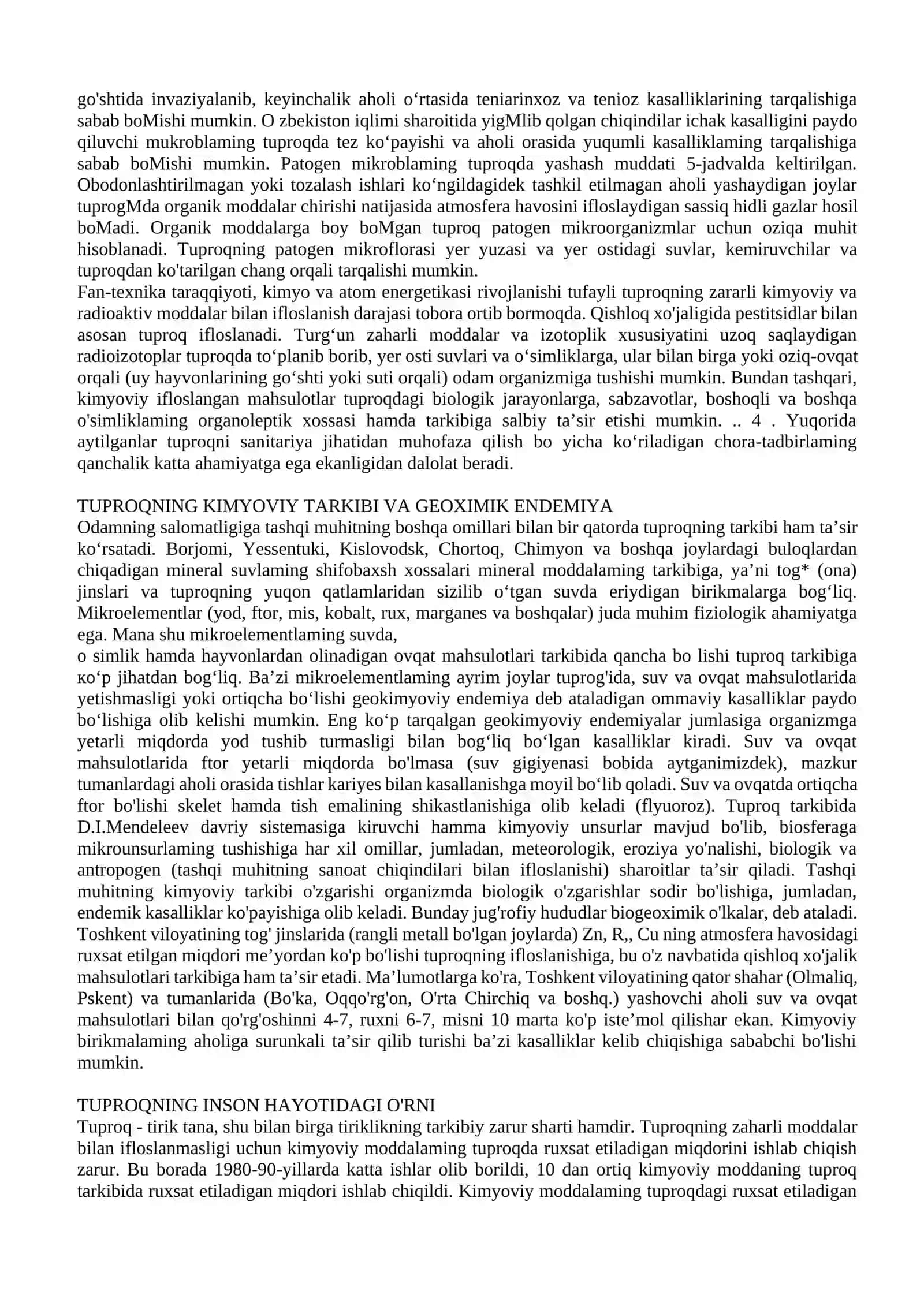 Tuproq gigienasi 3