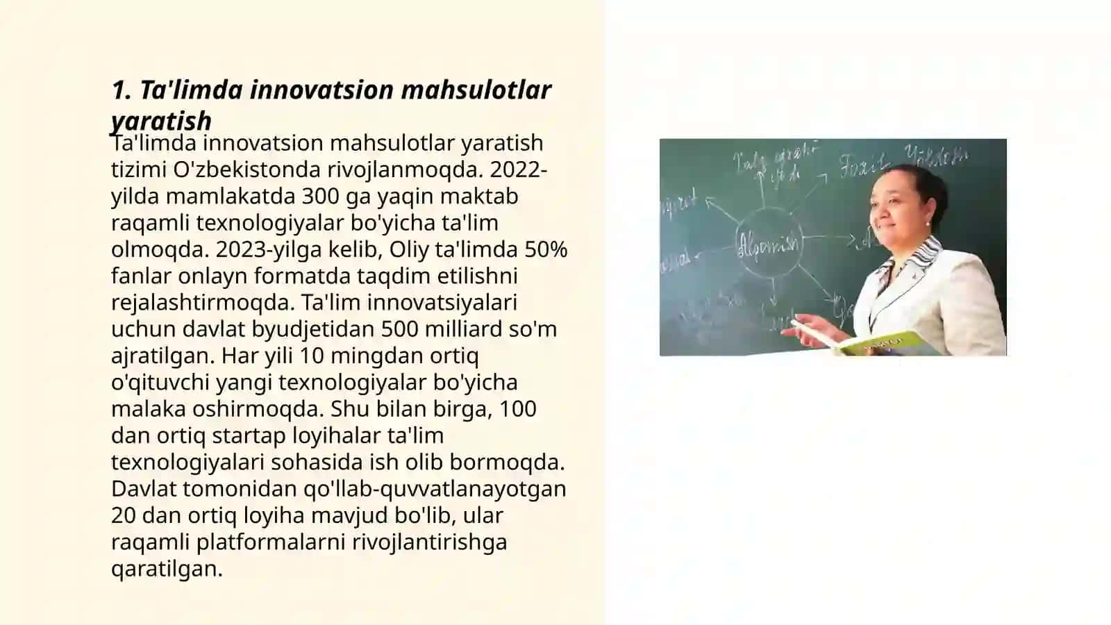 Ta'limda innovatsion mahsulotlar yaratish 3