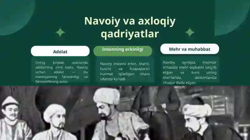 Navoiyning insonparvarlik g'oyalari va ularning zamonaviy ahamiyati 3