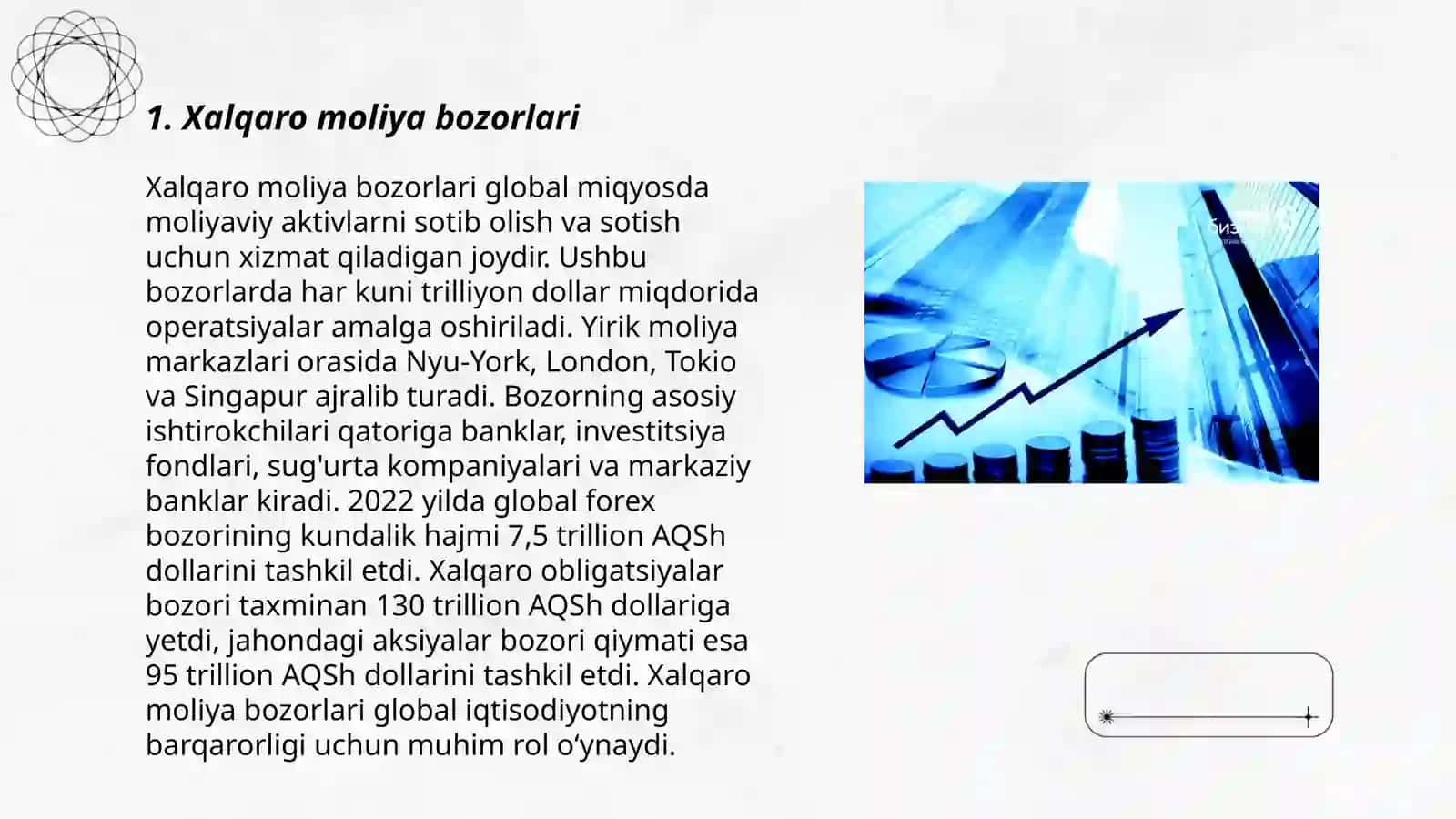 Xalqaro moliya bozorlari 3