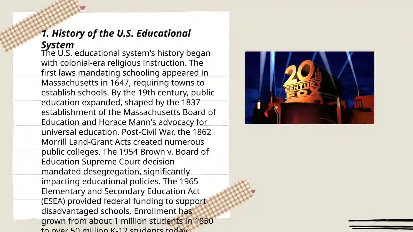 The educational system of the USA 3