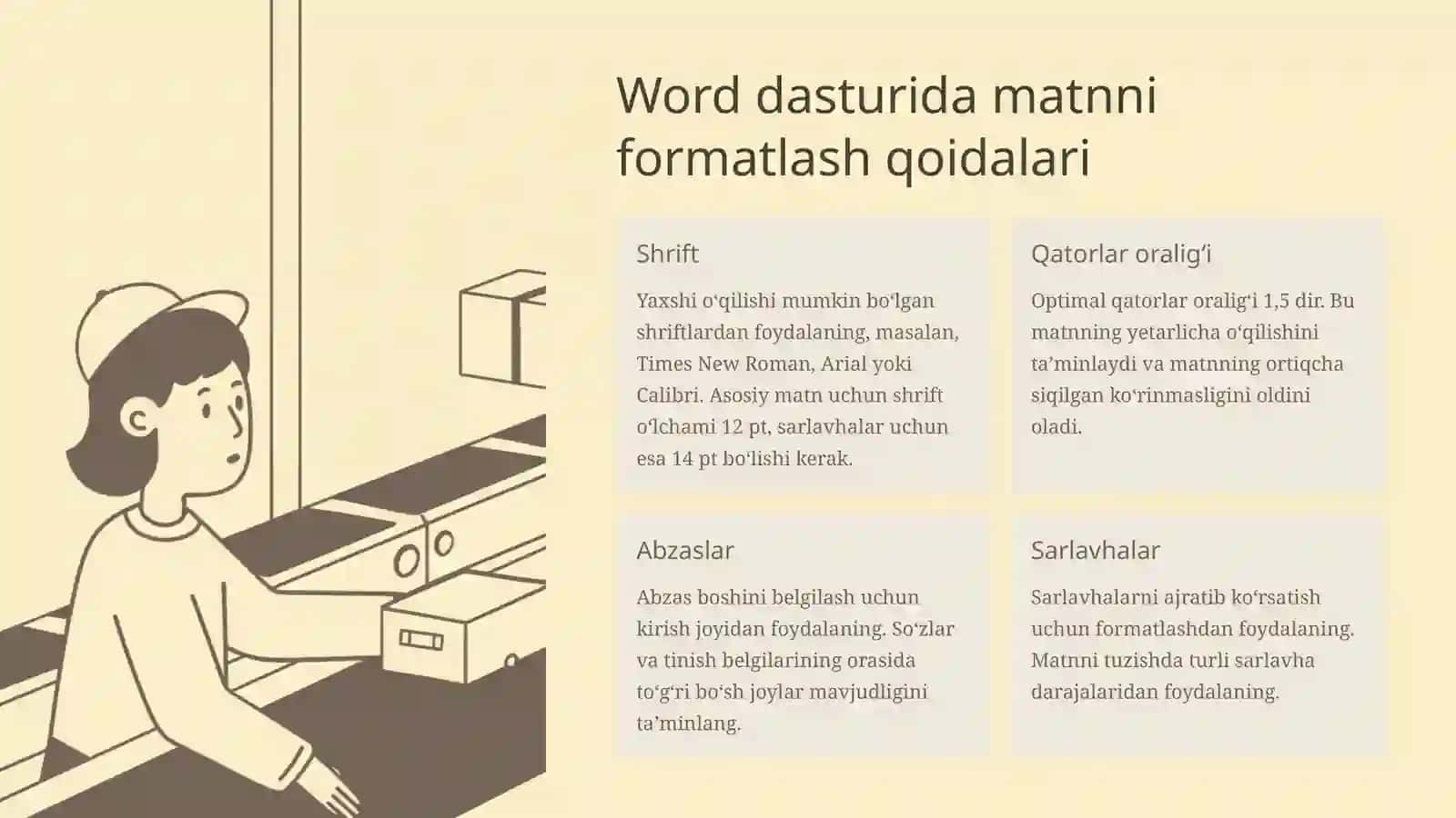 Tadqiqot natijalarini taqdim etish 3