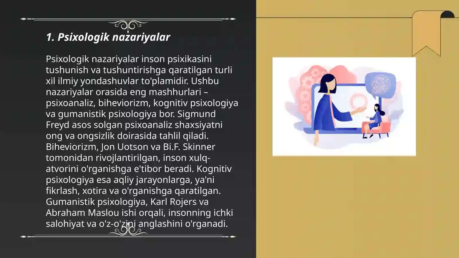 Psixologik nazariyalar 3