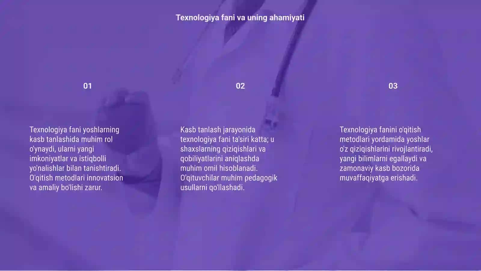 Texnologiya fani va kasb tanlash 3