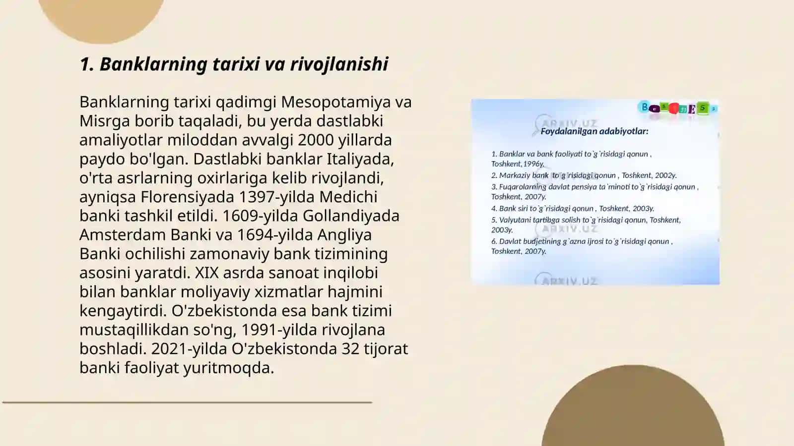 Bank tizimi 3