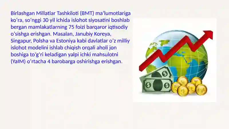 Islohatlarning o'z modelini ishlab chiqish: shartlar va transformatsiyalar strategiyasi 3