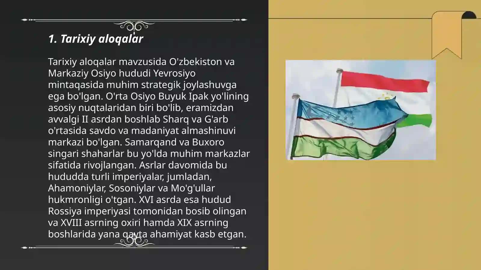 Tarixiy aloqalar 3