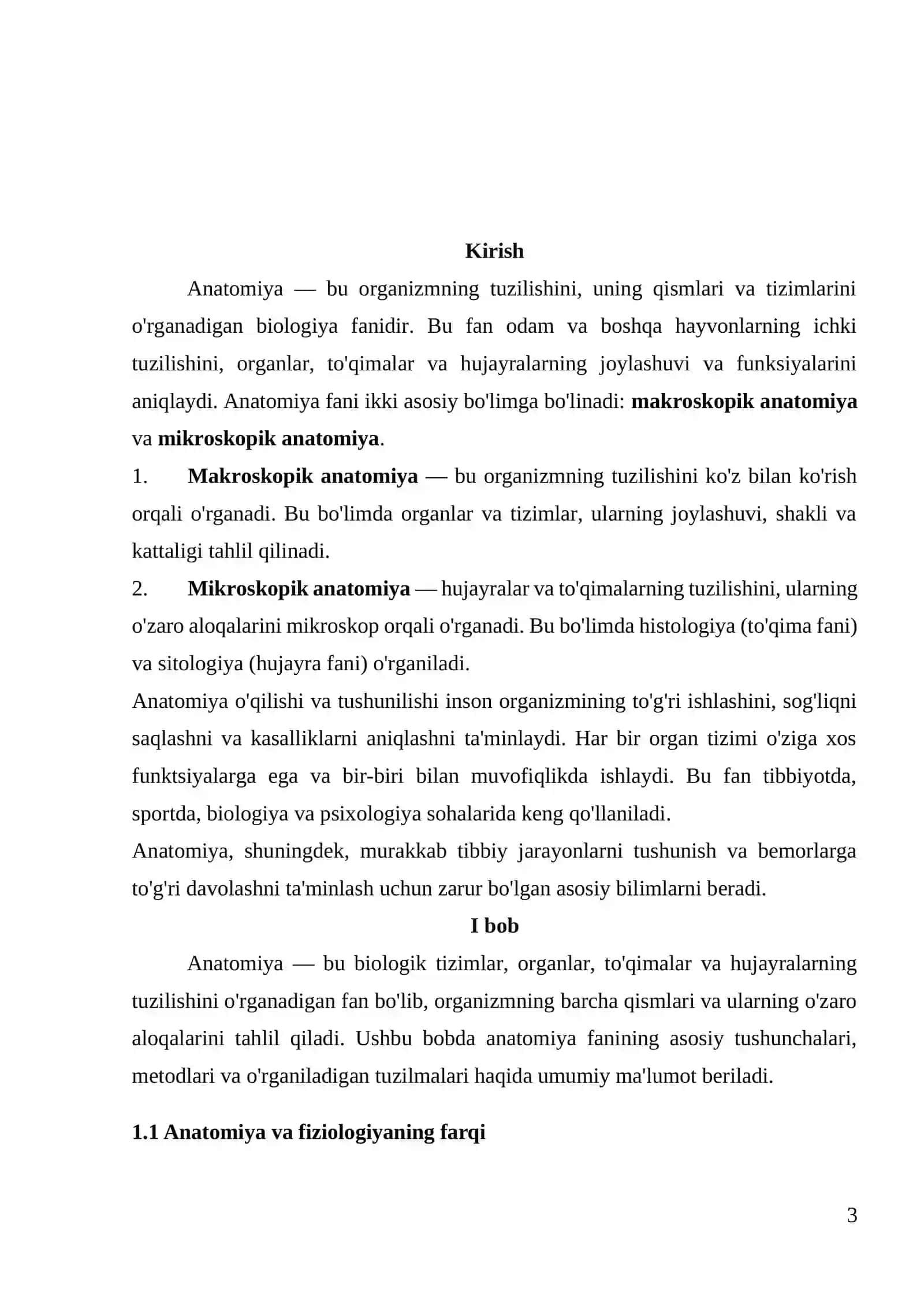 Anatomiya haqida ma`lumot 3