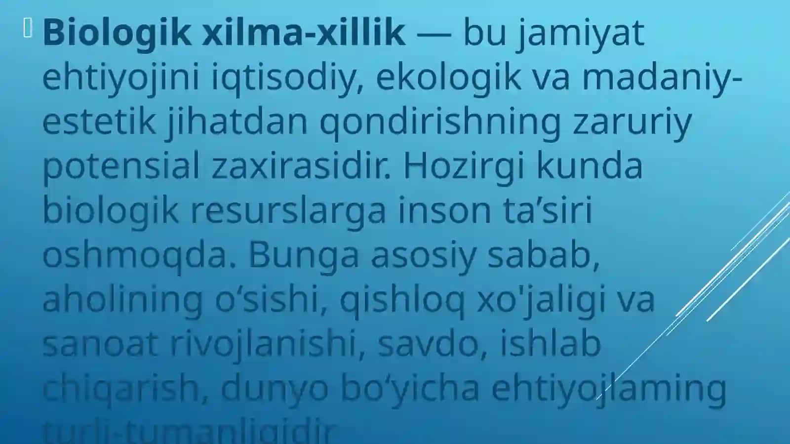 Bioxilma-xilligiva ekologik axamiyati 3