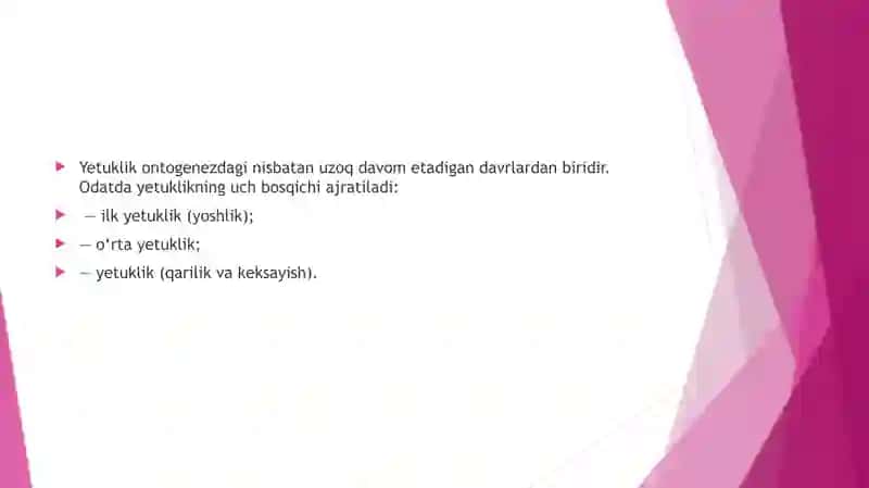 Yetuklik davri psixologiyasi 3