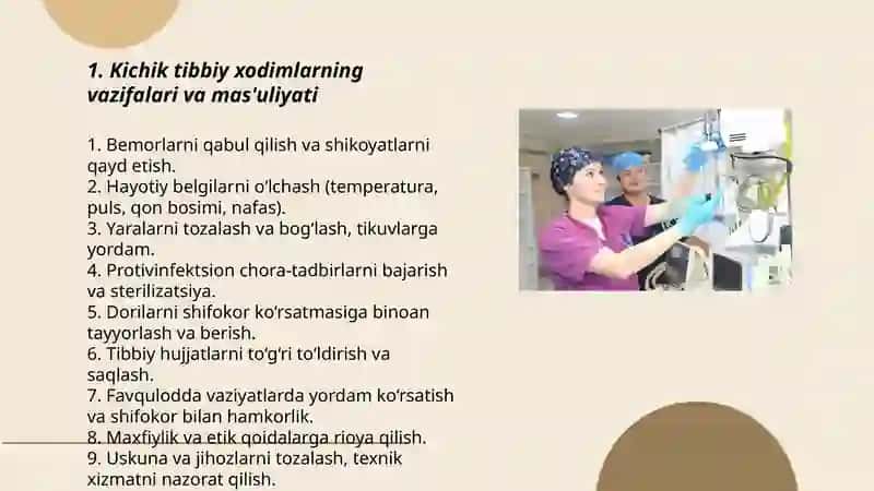 Kichik tibbiy xodimlar 3