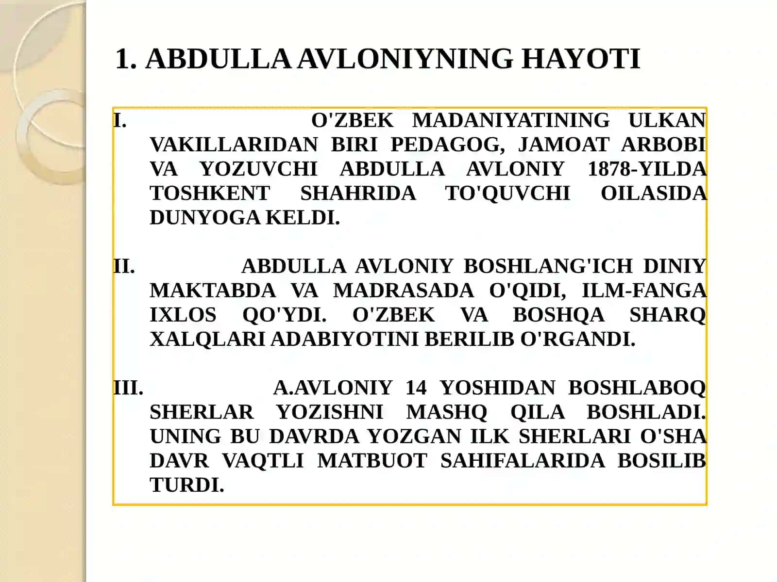ABDULLA  AVLONIYNING HAYOTI 3