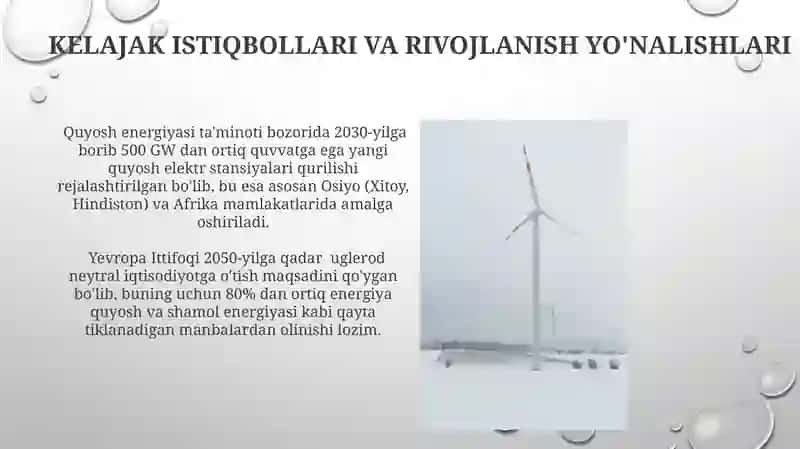 Quyosh energiyasining global ta'minoti 3