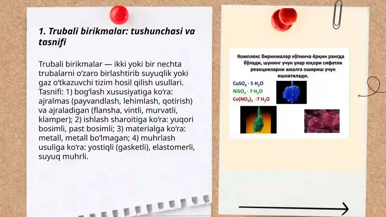 Trubali birikmalar 3