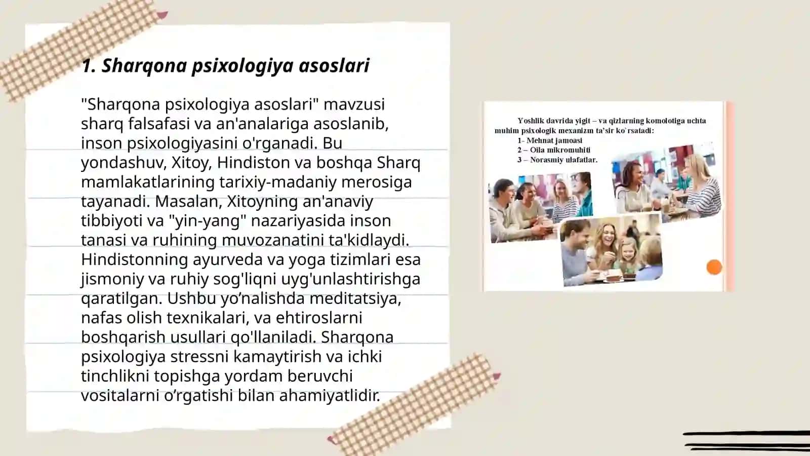 Sharqona psixologiya asoslari 3