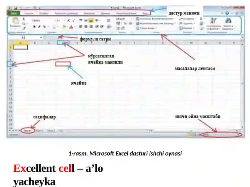 MS Excel'da Mantiqiy Masalalar 3