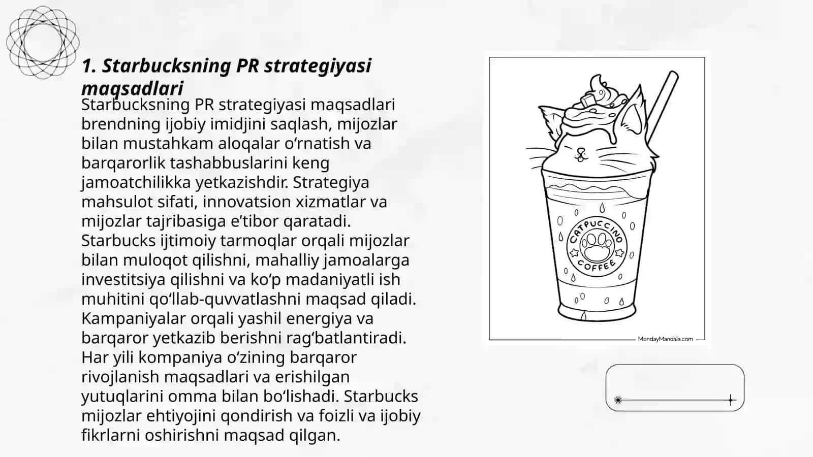 Starbucksning PR va CSR strategiyalari 3