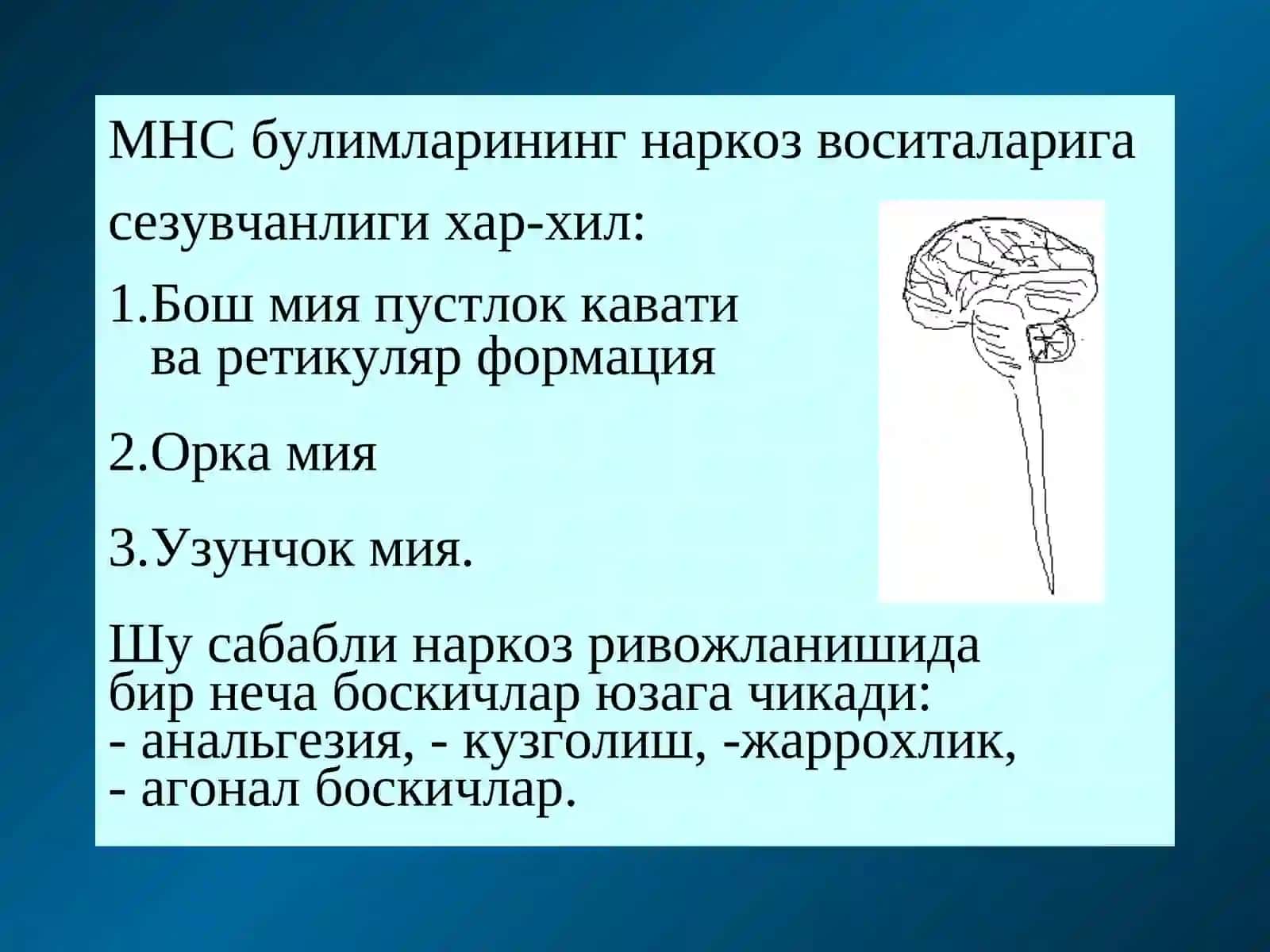 МНС функцияларини бошкариш воситалари 3