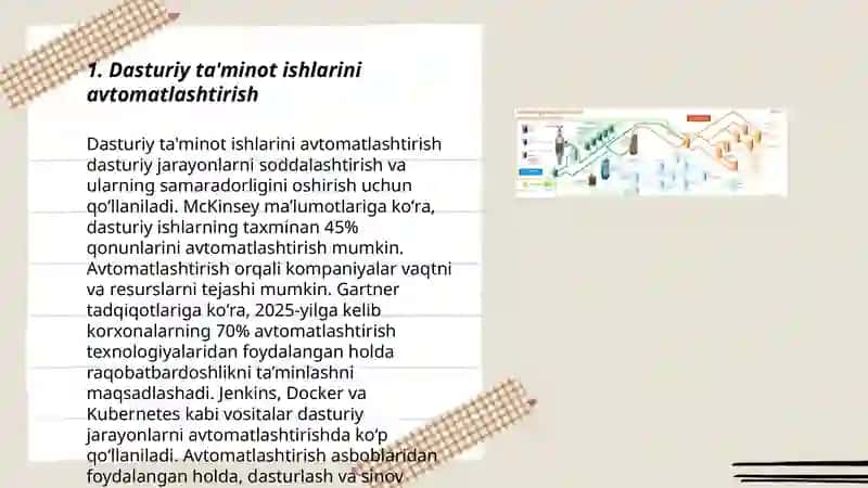 Dasturiy ta'minot ishlarini avtomatlashtirish 3