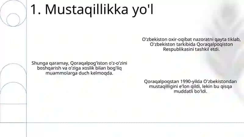 Mustaqillik yillarida Qoraqalpogiston respublikasi 3