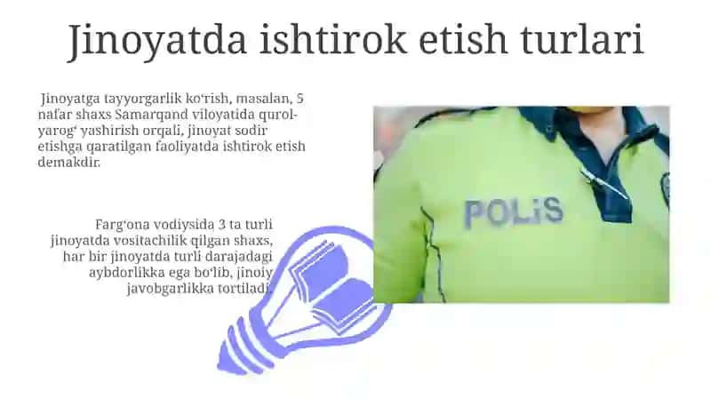 Jinoyatda ishtirokchilik 3