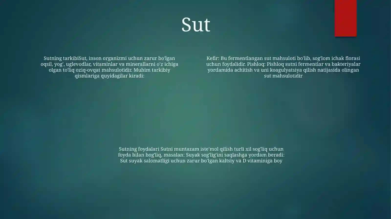 Sut Maxsulotlari Turlari 3