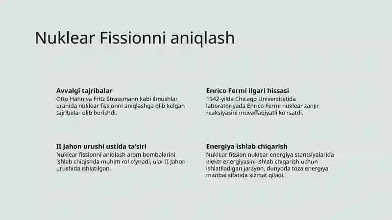 Radioaktivlikning ochilish tarixi 3