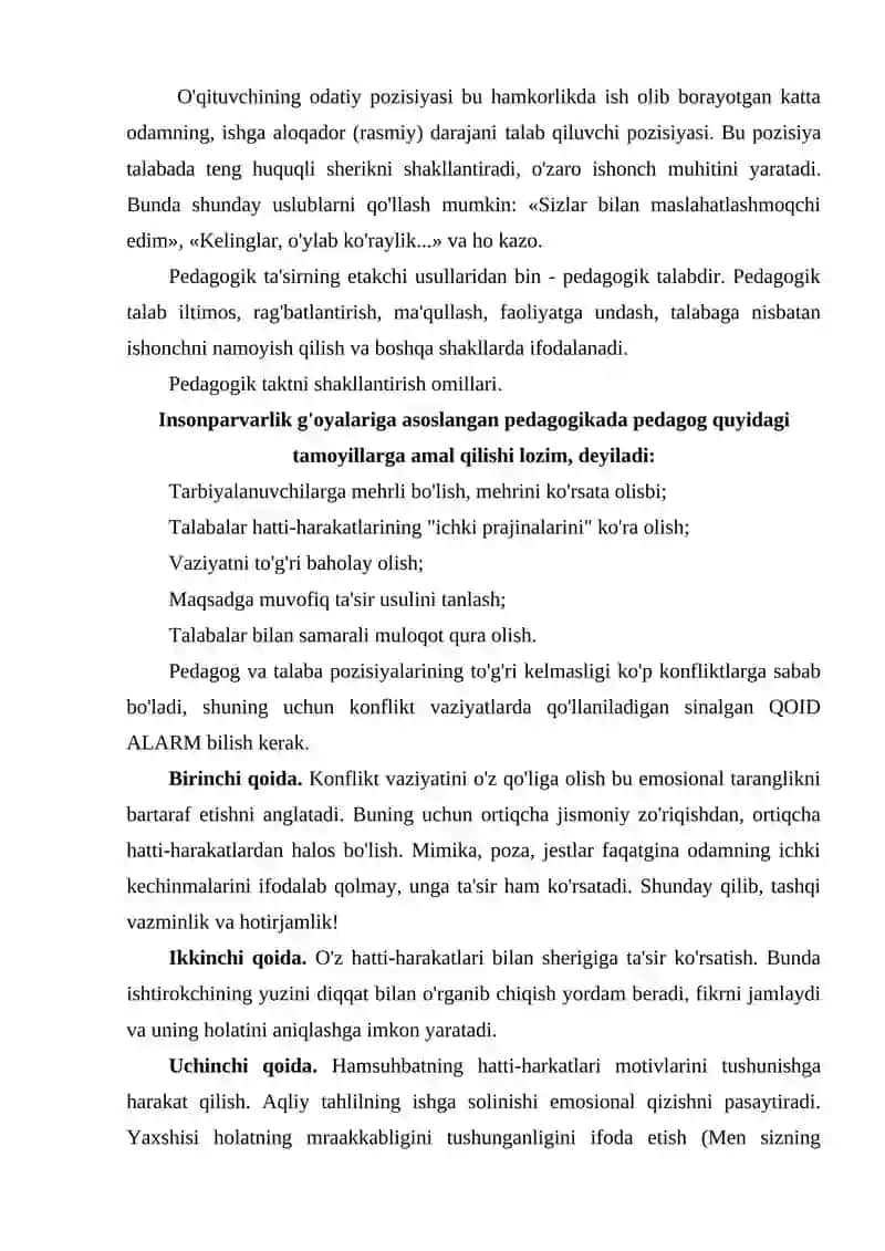 Pedagogik takt va pedagogik odob 3