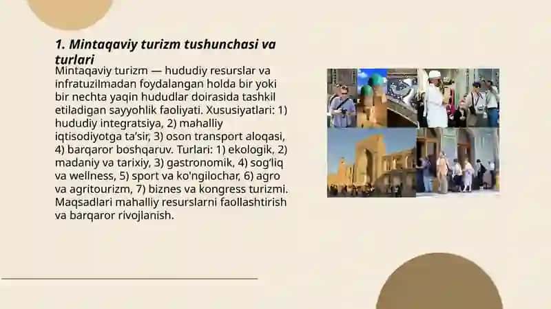 Mintaqaviy Turizm 3
