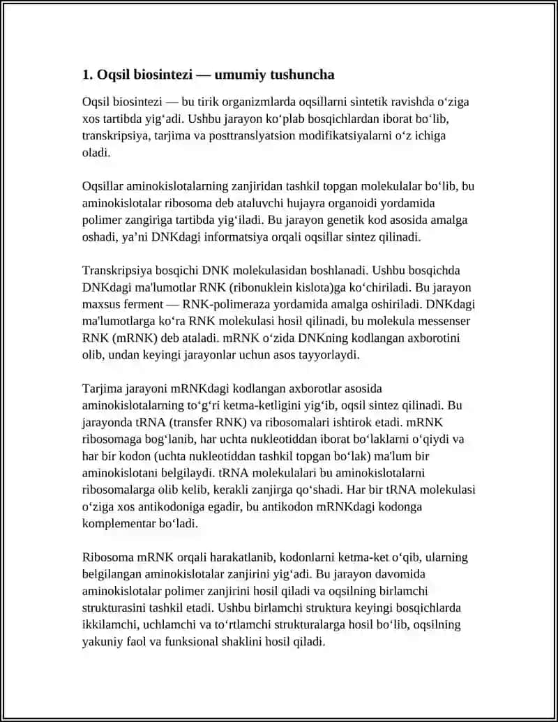 OQSIL BIOSINTEZI 3