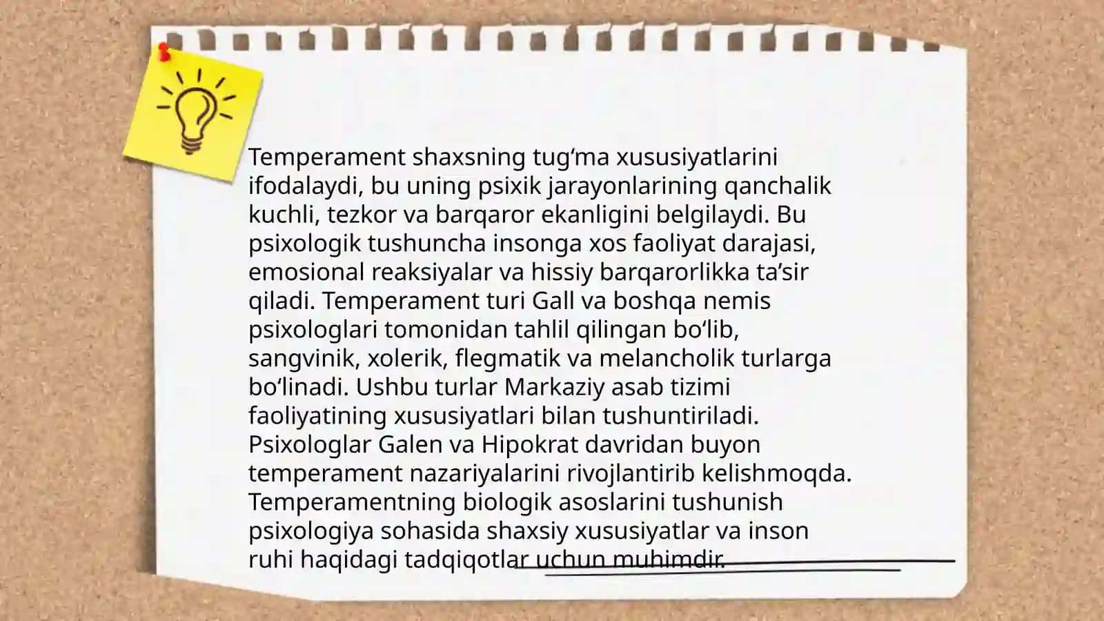 Temperament va uning psixologik asoslari 3